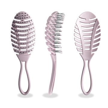 Factory New Design Home Care Assict Care Nylon Setola di nylon Pennello per capelli ricci