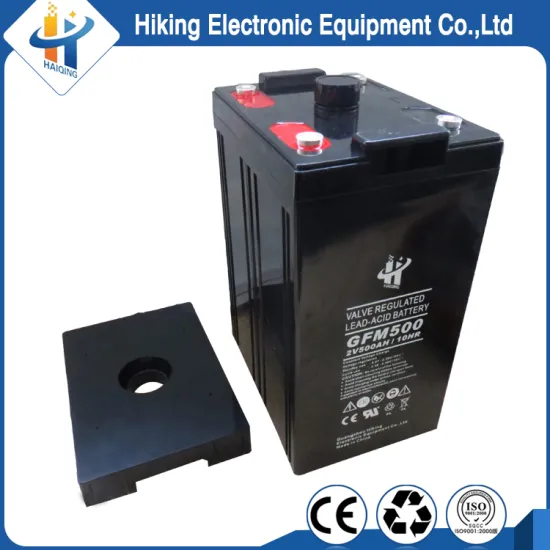 2v 500AH Capacity and Acid Lead Battery Type UPS Solar battery