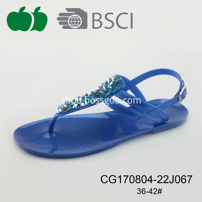 pvc fashion sandals