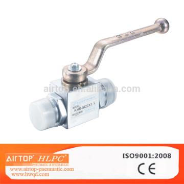 KHB-M Stainless Steel high pressure ball valve,hydraulic ball valve