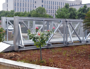 Professional Design Fast Assembling Prefab Steel Structure Footbridge