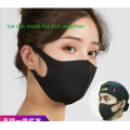 Ice Silk Cotton Mask High Quality ice Silk Cotton Facemask Multiple Colour Manufactory