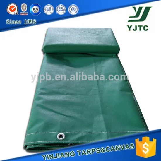 Heavy duty flame retardant cotton canvas durable tarpaulin