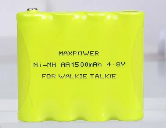 Nimh Rechargeable Battery Aa 1500mah 4.8v , Portable Dvd Battery