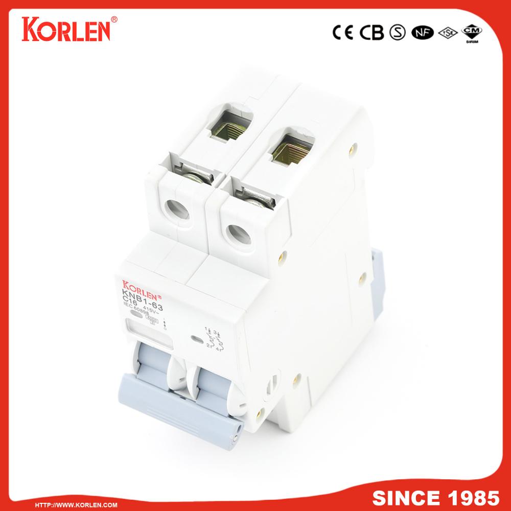 Distribution Mini circuit breaker 1A-63A DZ47 type MCB