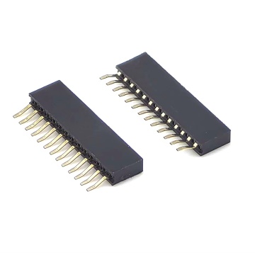 1.27mm Female header Single H4.3mm 13P
