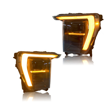 وصول جديد مصابيح أمامية LED كاملة LED لفورد F-150 RAPTOR/F150 2020-2023