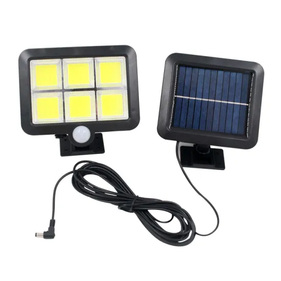 120 COB PIR Motion Sensor Outdoor Solar Wall Light