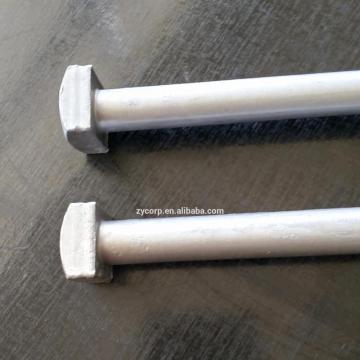 HDG Square Head Machine Bolt and Nut Assembly: Pole Line Hardware Solutions