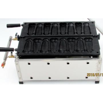 commercial gas shape waffle maker with factory price for sale