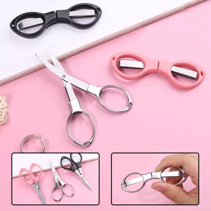 Stainless Steel Multi-functional Makeup Eyelash Stretching Scissors