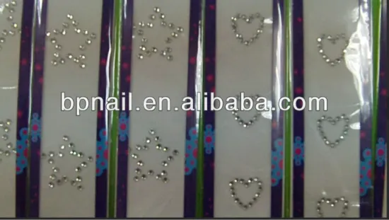 Heart shape crystal hair diamonds