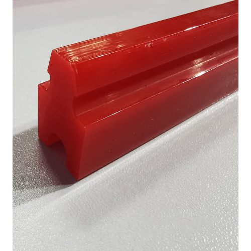 Plastic Extrusion Products Custom Made PU extruded profile guide rail Supplier