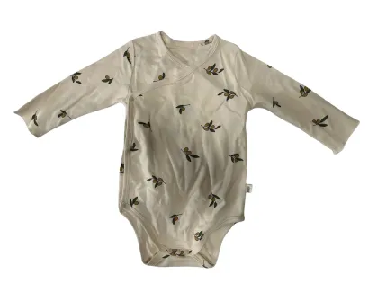 95% Cotton 5% Spandex Baby Button Pajamas