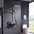 Large Spray Digital Shower Set with Atmosphere Light