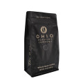Impresión flexográfica bolsa de café molido de 12 oz embalaje sostenible verde