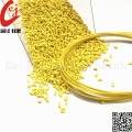 Gránulos de masterbatch de alambre amarillo de PVC