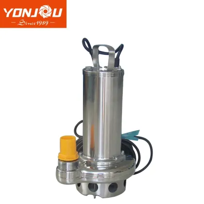 QW/WQ Vertical Non-clogging Submersible Sewage Pumps by Tsurumi