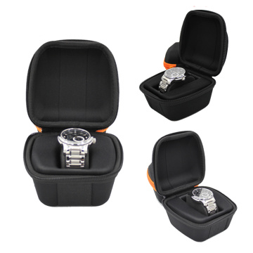 Custom colorful shockproof eva watch carrying case with foam insert