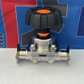 High Quality Manual Clamped Sanitary Diaphragm Valve