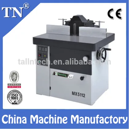 MX5112 single spindle shaper for woodworking