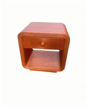 Wooden bedside table modern minimalist style nightstands