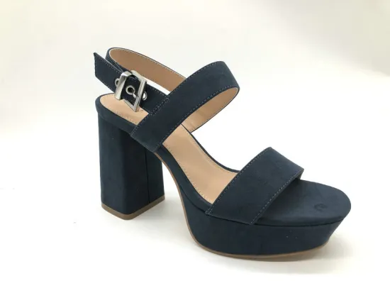 Ladies fashion chunky heel platform sandal