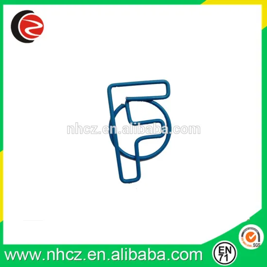 Letter F Shaped Paper Clips
