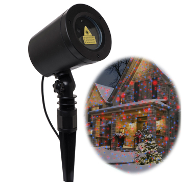 Christmas Laser Lights for Garden or Street Tree Decor - Affordable Black Housing