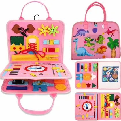 Educational Pink Felt Learning Aids