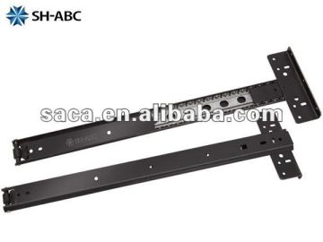 Computer keyboard ball bearing drawer slide/pocket slide