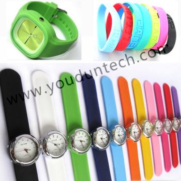 Silicone Fashion Bracelet/Bangle/Wristwatch