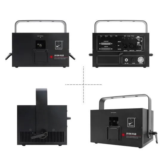 Big Dipper RGB 10w full color animation laser pure ld laser light DJ Laser Light Show Projector B10W-RGB