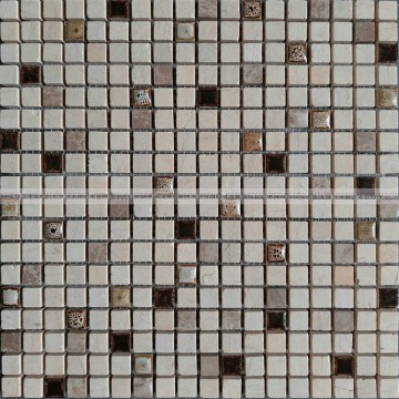 Ebro Factory Foshan Leveranciers: New Century Stone Mosaic Tile 300x300mm Prijs in Egypte