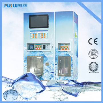 Commercial Fresh Ice & Water Vending Machine