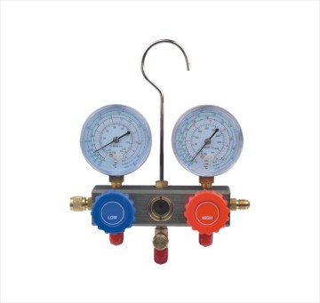 UWELD High Quality Aluminum A/C Manifold Gauge Set for Auto Air Conditioning System