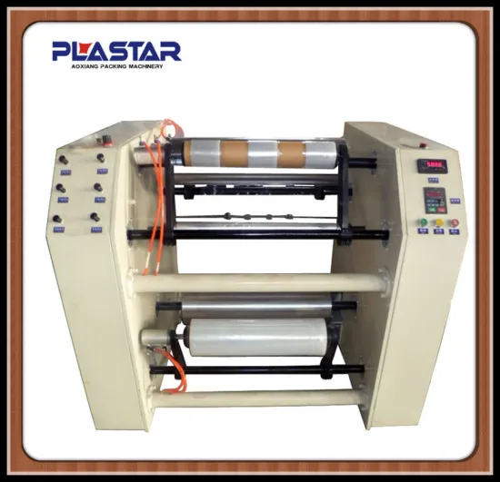 Semi Automatic Stretch Film Rewinder Machine
