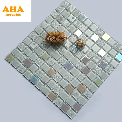 Rainbow Glass Mosaic Tile