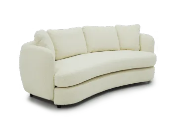 Curved shaped leisure sofa