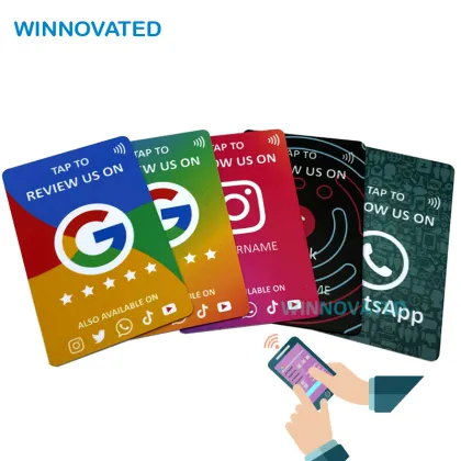 Custom Printing 13.56MHz NFC Card - Google Reviews