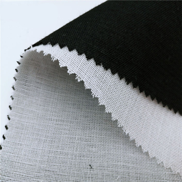 Washable Cotton Shirt Collar Fusing Interlining Fabric for Custom Suits