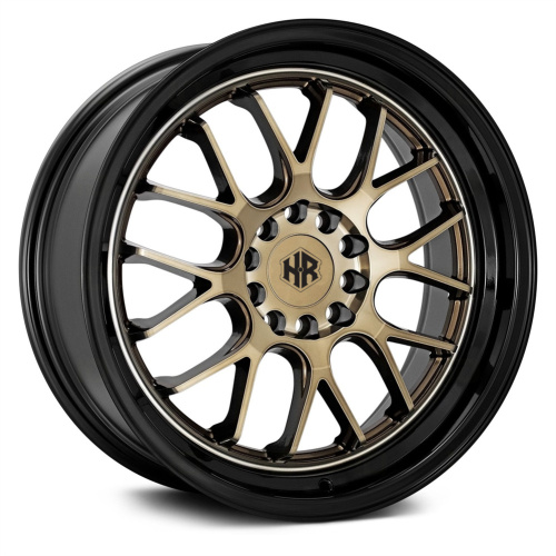 Staggered rims 17 inch black alloy wheels