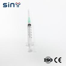 SYNE 3ML SLIPT LUER en 3 parties avec aiguille