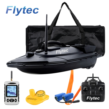 New Flytec 500M 2011-5 RC Bait Boat with Wireless Fish Finders and Sonar Technology for Fishing