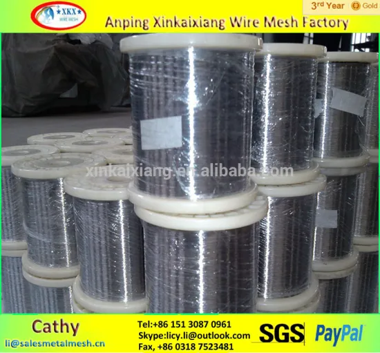 good quality and low price 316 stainless Steel Wire