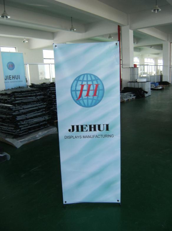 Economic Custom Outdoor Advertising Exhibition X Stand