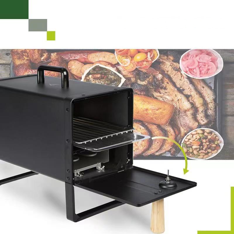 Barbecue da campeggio con griglia elettrica per fumatori 1100W