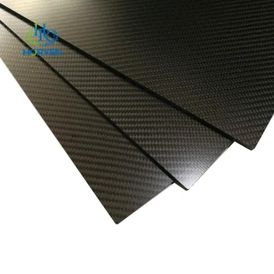 High strength plain twill 3k carbon fiber sheet