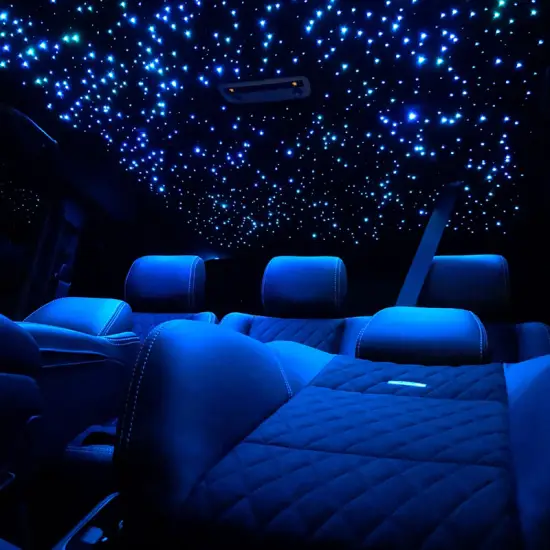 Starry Sky Roof Modification: RGB Fiber Optic Lights for Car Interiors
