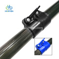 Extendable 60ft custom clamp carbon fibre telescopic tube